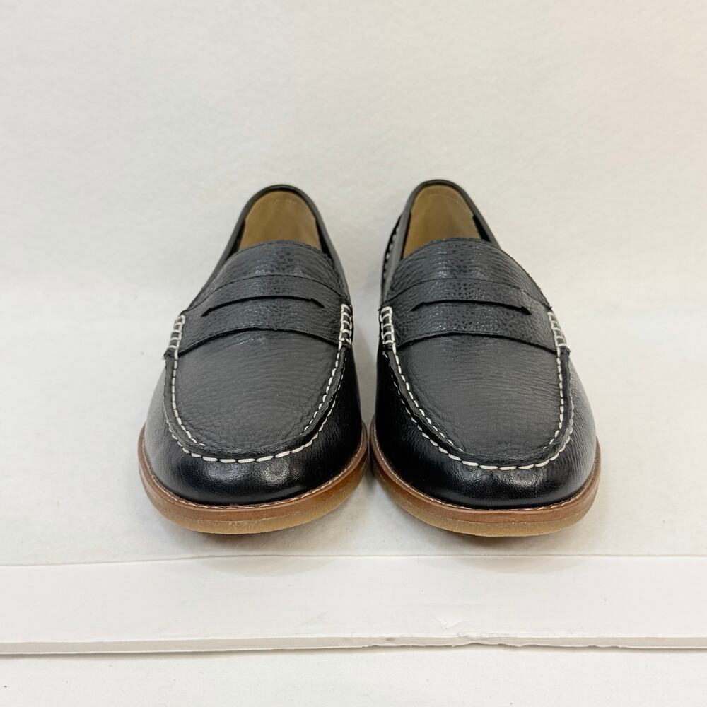 NEW Sperry Womens Seaport Leather Penny Loafer Classic Style Moc Toe Size 9.5 M - Picture 4 of 12